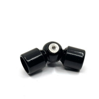 Pohyblivé koleno na profil 16mm Black